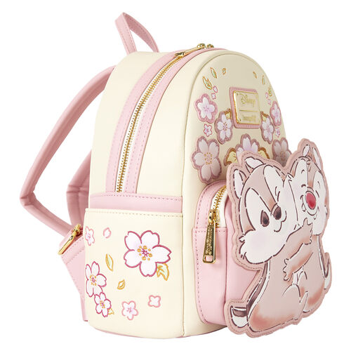 Mochila Chip and Dale Disney Loungefly 26cm lateral