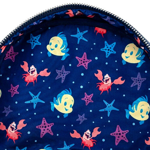 Mochila besala La Sirenita Disney Loungefly 31cm