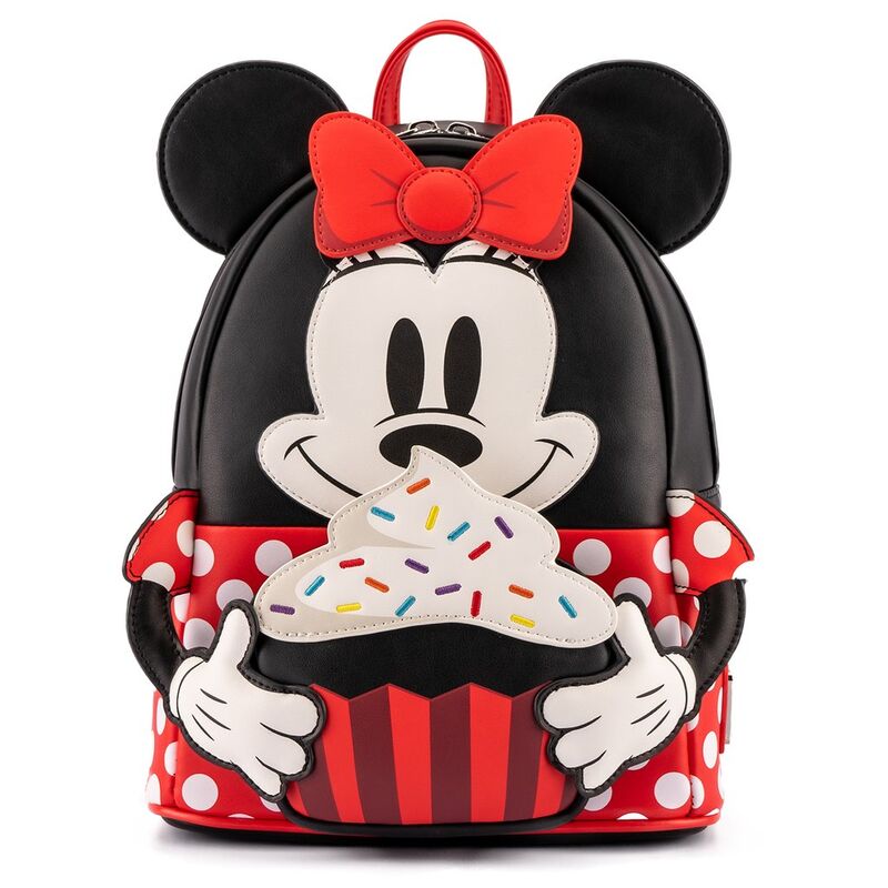 Mochila Cupcake Minnie Mouse Disney Loungefly 26cm | Mochila Disney Loungefly Original