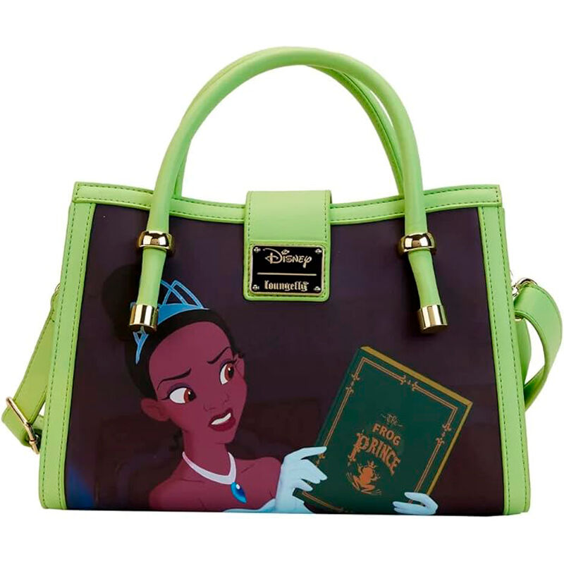 Bolso bandolera Tiana y el Sapo Disney Loungefly | Bolso Loungefly con diseño Disney