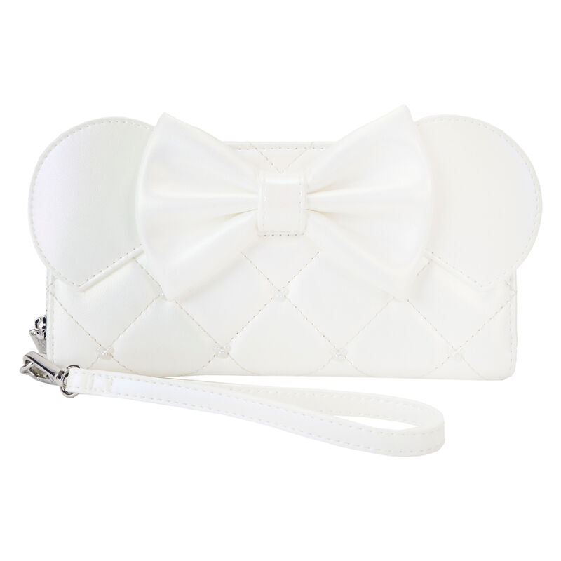 Cartera Iridescent Wedding Minnie Mouse Disney Loungefly | Cartera Disney Loungefly