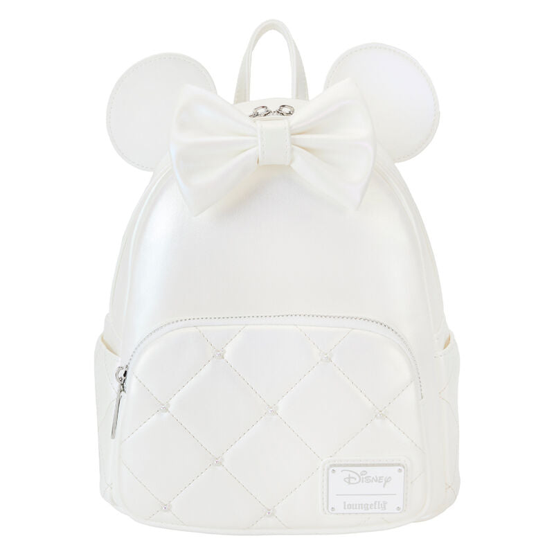 Mochila Iridescent Wedding Minnie Mouse Disney Loungefly 26cm | Mochila Disney Loungefly Original
