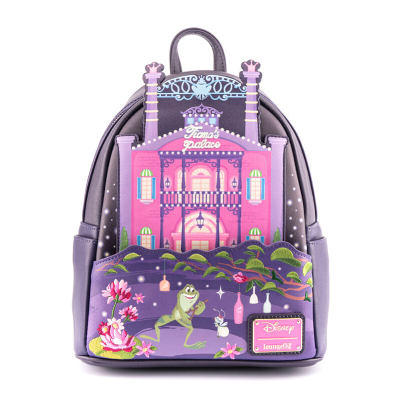 Mochila The Frog Tiana Princess Palace Disney Loungefly 26cm | Mochila Disney Loungefly Original