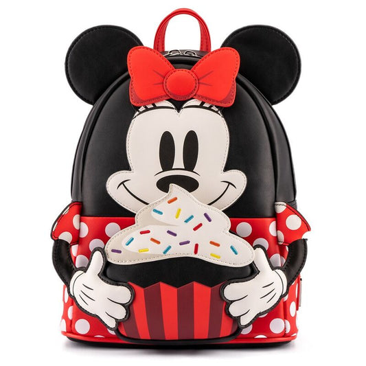Mochila Cupcake Minnie Mouse Disney Loungefly 26cm | Mochila Disney Loungefly Original