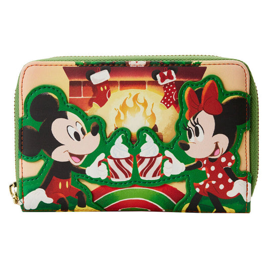 Cartera Chocolate Caliente Mickey & Minnie Disney Loungefly | Cartera Disney Loungefly