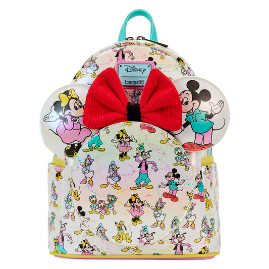 Mochila + Diadema Orejas Mickey & Friends Classic Disney 100 Loungefly 26cm | Mochila Disney Loungefly Original