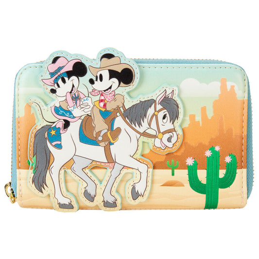 Cartera Western Mickey &#38; Minnie Disney Loungefly | Cartera Disney Loungefly