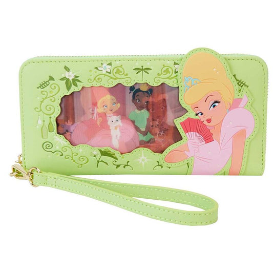Cartera lenticular Tiana y el Sapo Disney Loungefly | Cartera Disney Loungefly
