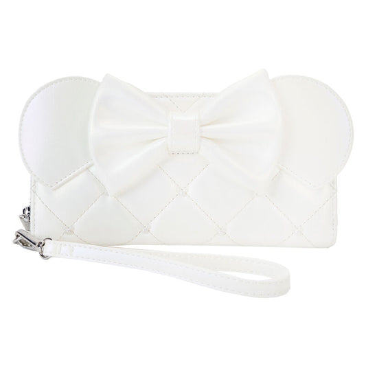 Cartera Iridescent Wedding Minnie Mouse Disney Loungefly | Cartera Disney Loungefly
