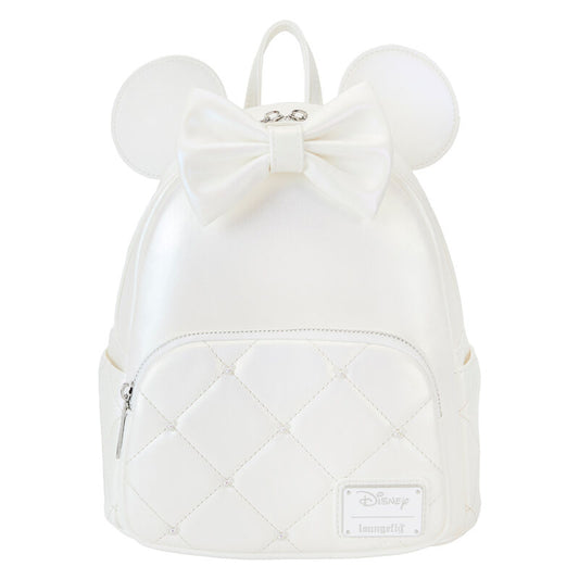 Mochila Iridescent Wedding Minnie Mouse Disney Loungefly 26cm | Mochila Disney Loungefly Original