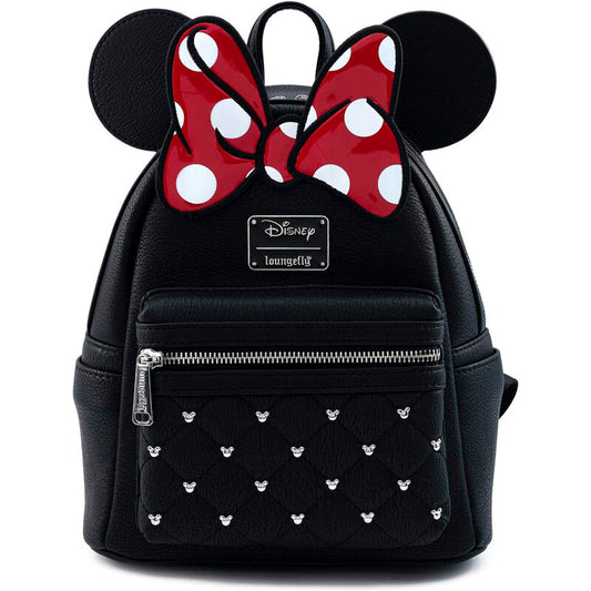 Mochila Bow Minnie Disney Loungefly 26cm | Mochila Disney Loungefly Original
